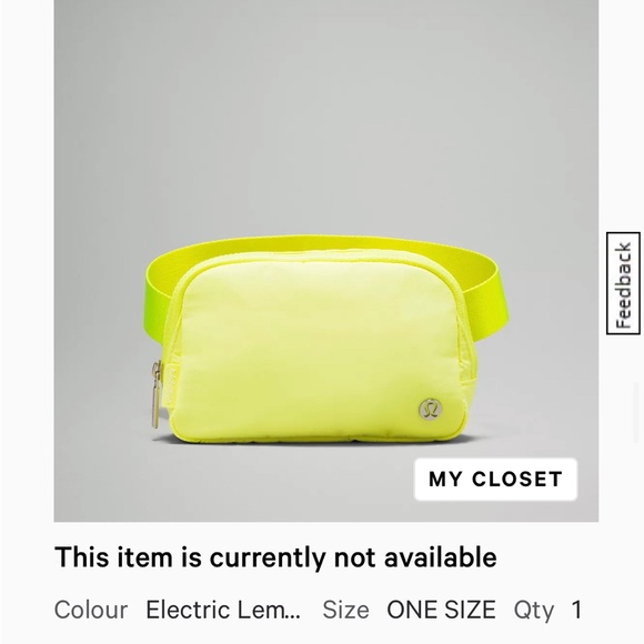 Lululemon Everywhere Belt Bag NWT - Picture 2 of 2